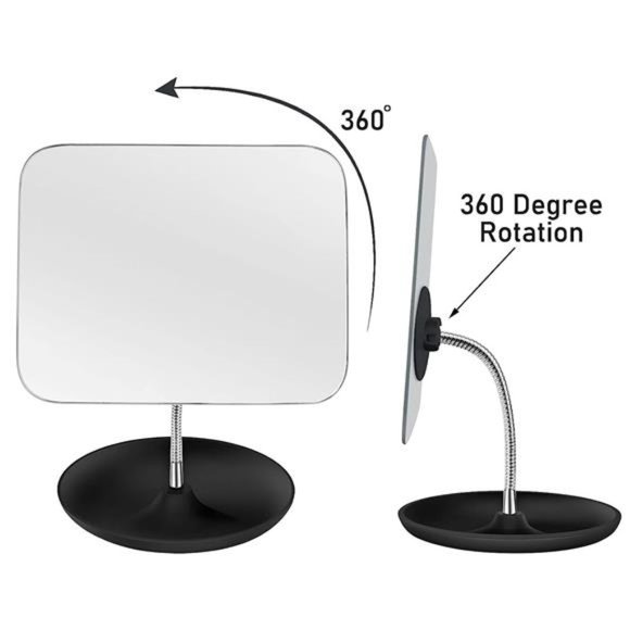 Table Vanity Mirror with Stand - Makeup Mirror - Adjustable Flexible Gooseneck - Picture 5 of 7